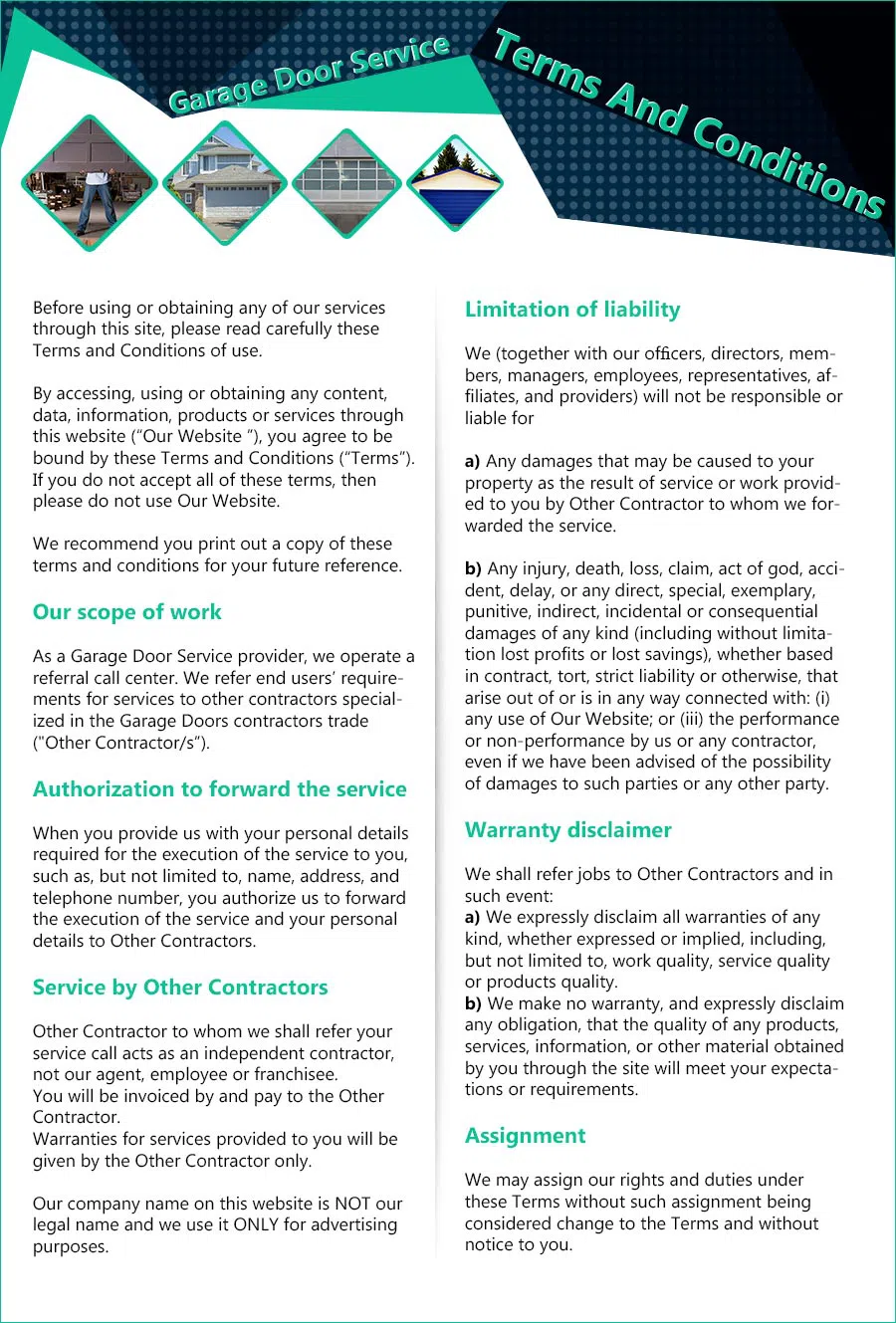 Eagle Garage Door Triangle, VA 571-421-2109